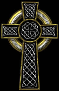 celtic cross custom decal